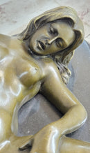 Large Bronze Sculpture Erotic Nude WomanNaked Figural Masterpiece Art