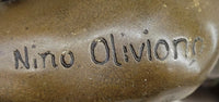 Erotic Nude Female on Back Sculpture Figure Adult Art