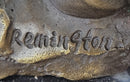 BRONCO BUSTER Frederic Remington Western Bronze Statue Sculpture Marble Base 17" x 15"