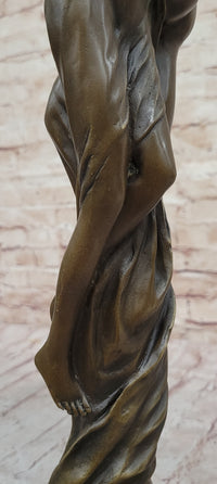 Cupid Eros & Psyche Romantic Lovers Hot Cast Bronze Sculpture