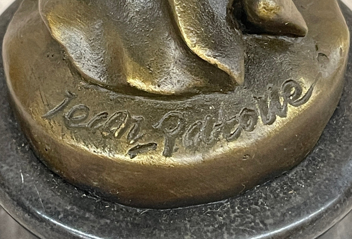 Spirit of Ecstasy Rolls Royce Hood Emblem Bronze Metal