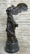 Nike of Samothrace Winged Victory Bronze Metal Sculpture