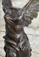 Nike of Samothrace Winged Victory Bronze Metal Sculpture