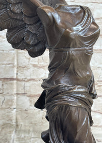 Nike of Samothrace Winged Victory Bronze Metal Sculpture