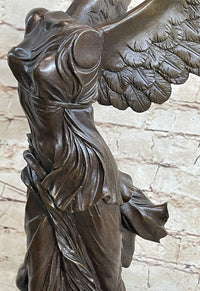 Nike of Samothrace Winged Victory Bronze Metal Sculpture