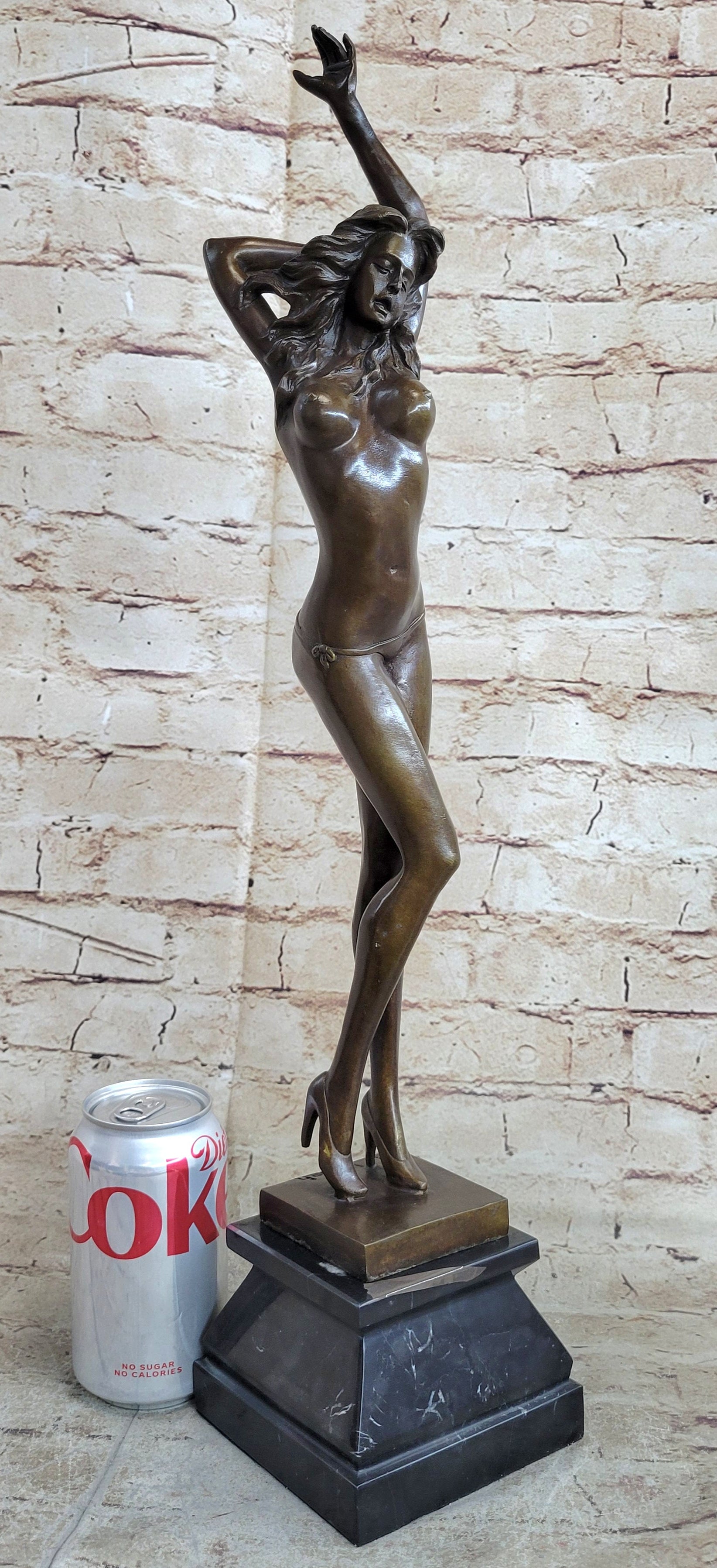 Nude Female Model Sexy Figure Sculpture Modern Art by Vitaleh