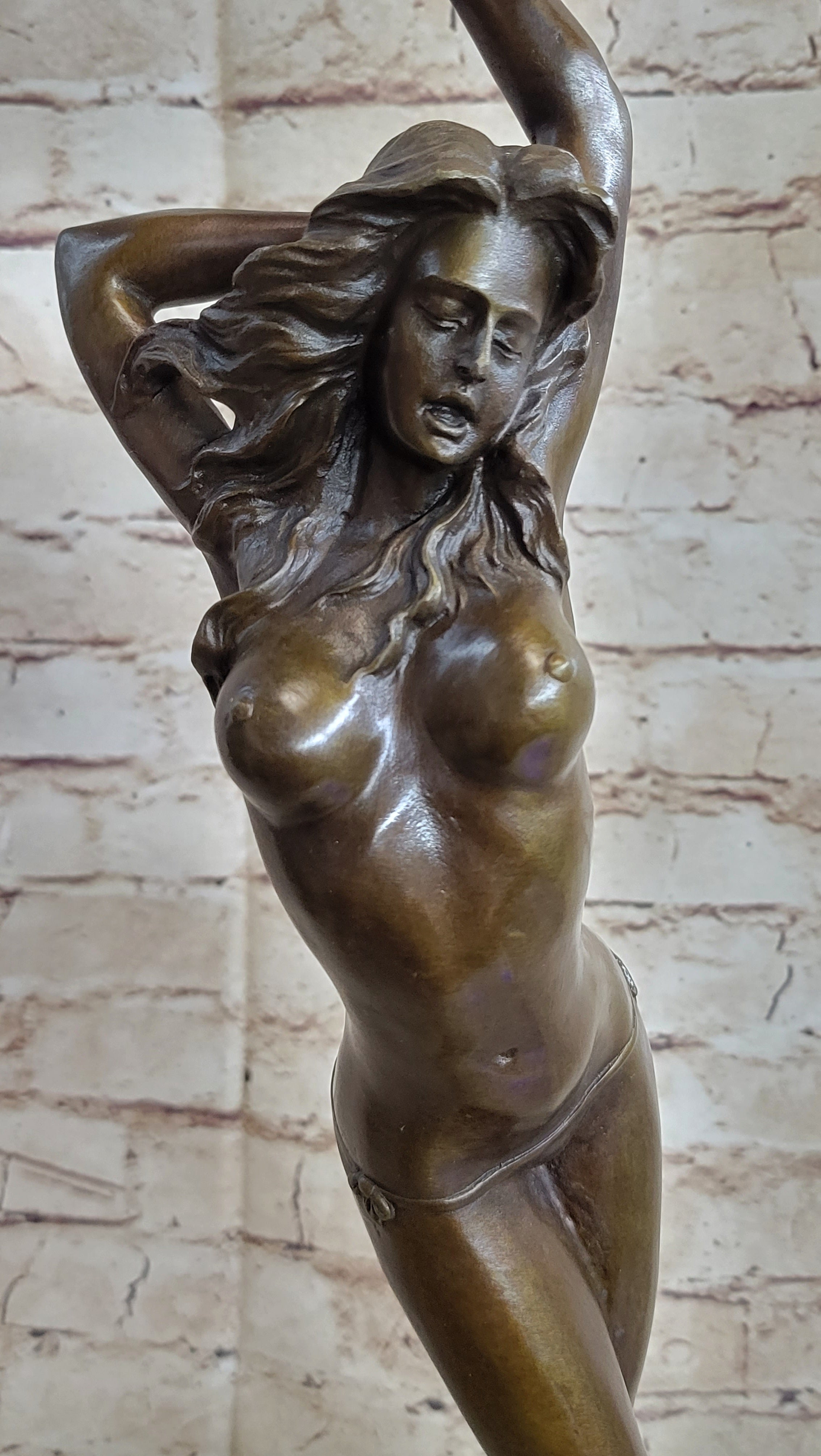Nude Female Model Sexy Figure Sculpture Modern Art by Vitaleh
