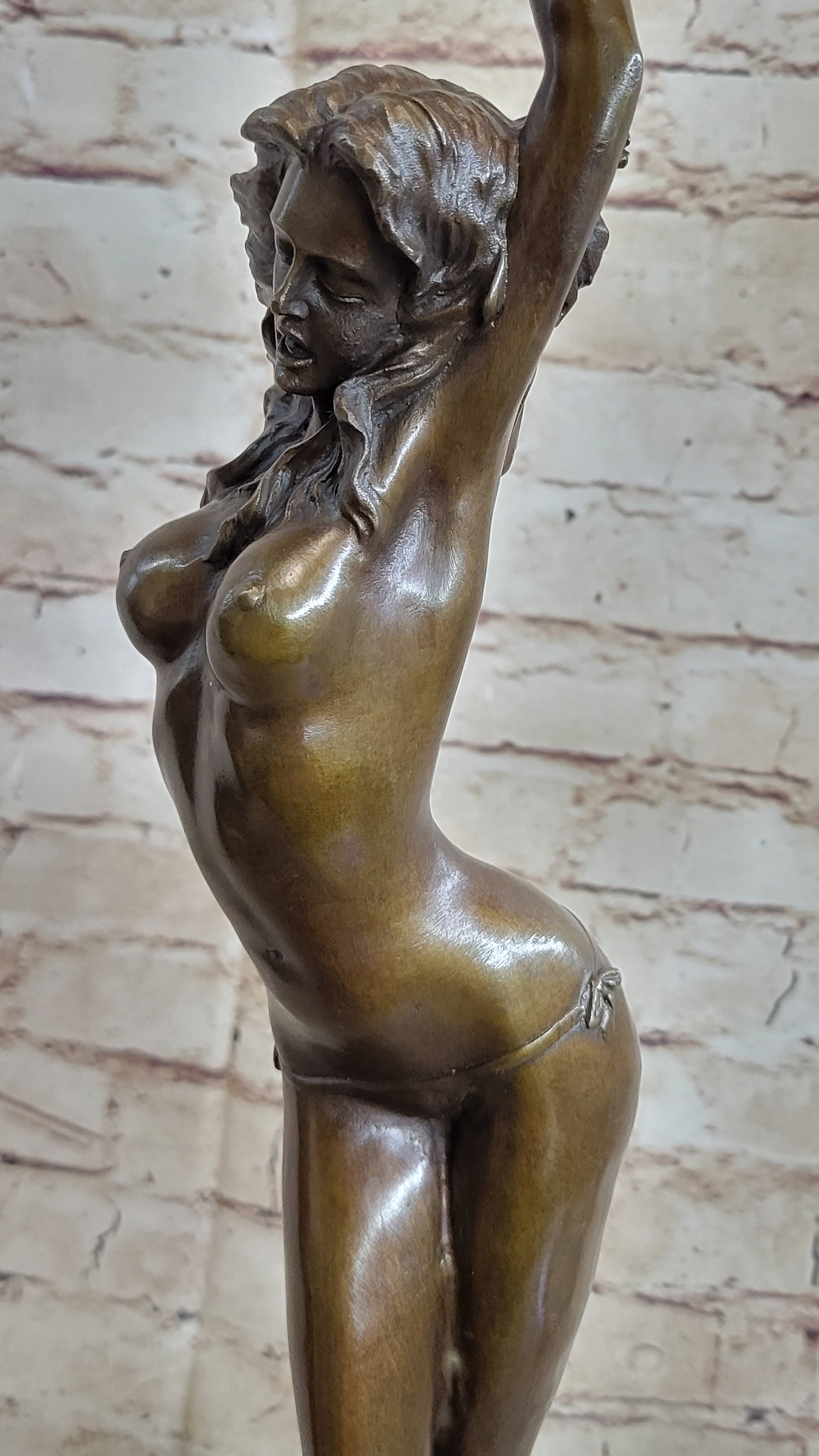 Nude Female Model Sexy Figure Sculpture Modern Art by Vitaleh