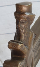 Faravahar Zoroastrian Achaemenid Bronze Sculpture 8" x 11"