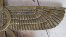 Faravahar Zoroastrian Achaemenid Bronze Sculpture 8" x 11"