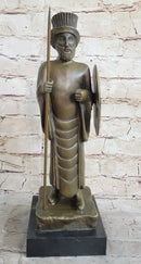 Achamenid Persian King Cyrus Darius Xerxes Bronze 14" x 5"