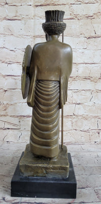 Achamenid Persian King Cyrus Darius Xerxes Bronze 14" x 5"