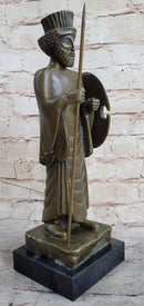 Achamenid Persian King Cyrus Darius Xerxes Bronze 14" x 5"