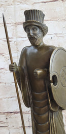 Achamenid Persian King Cyrus Darius Xerxes Bronze 14" x 5"