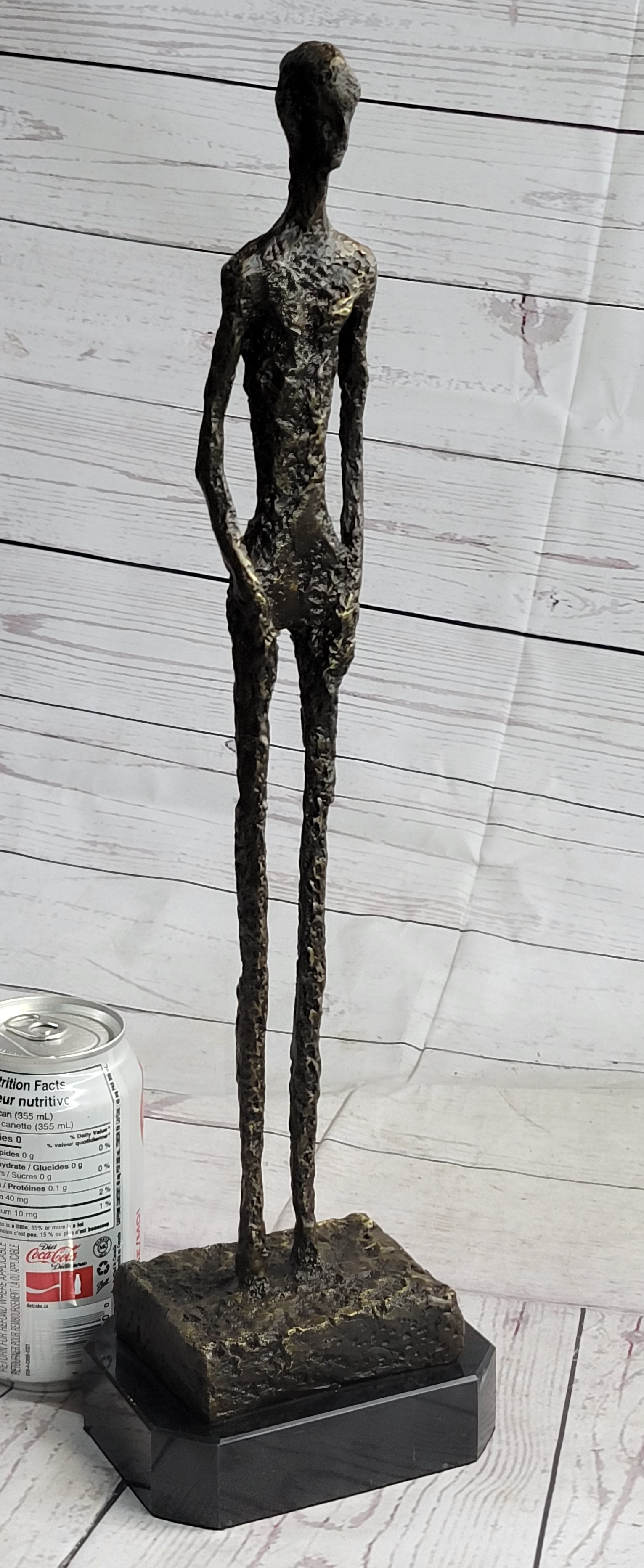 Alberto Giacometti Skinny Tall Stick Man Surrealist Bronze Sculpture
