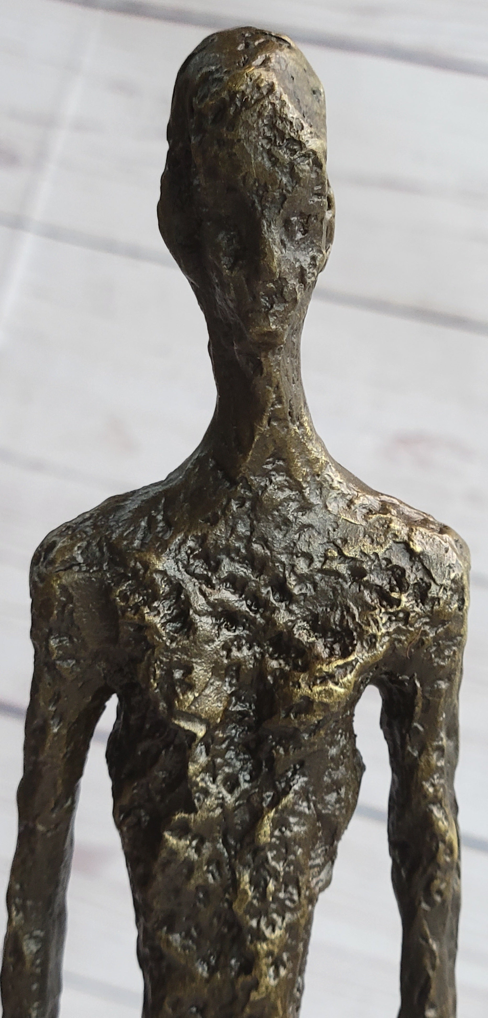Alberto Giacometti Skinny Tall Stick Man Surrealist Bronze Sculpture