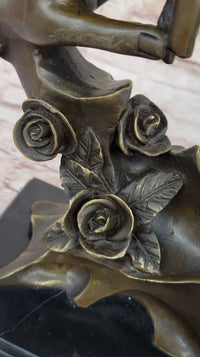 Engagement Proposal Hands Bronze Sculpture Romance Wedding Anniversary