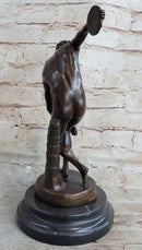 The Discobolus of Myron Nude Discus Thrower Ancient Greek Sculpture Statue Figure
