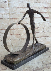 L'homme qui marche I - Alberto Giacometti - Large Bronze