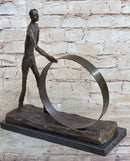 L'homme qui marche I - Alberto Giacometti - Large Bronze