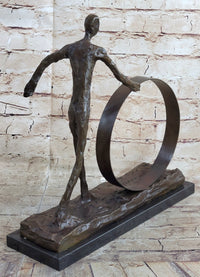 L'homme qui marche I - Alberto Giacometti - Large Bronze