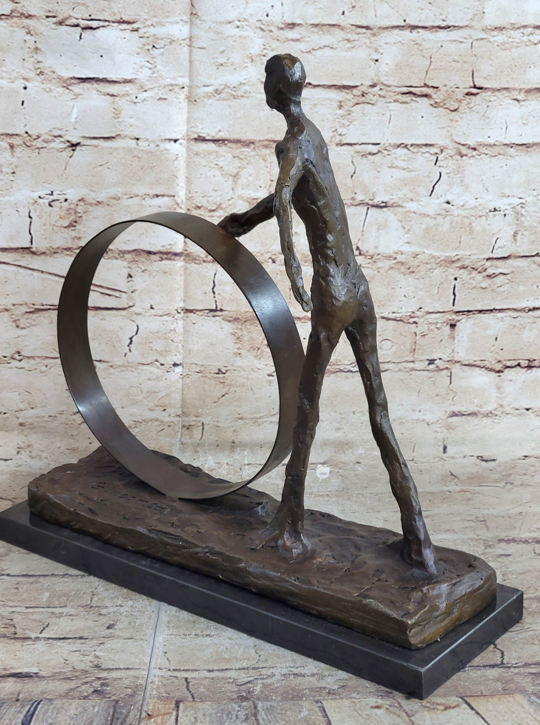 L'homme qui marche I - Alberto Giacometti - Large Bronze