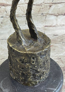 Homme qui chavire Stick Figure Man Bronze after Alberto Giacometti