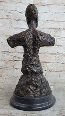 Diego Bust Sculpture Bronze by Alberto Giacometti 15" x 7"