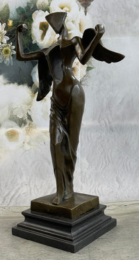 Tribute to Dali Abstract Modern Art Angel Bronze Sculpture