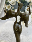 Tribute to Dali Abstract Modern Art Angel Bronze Sculpture