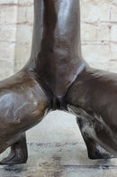 Phallic Creature Phallus Penis with Legs Bronze by J. Mavchi 9" x 6"
