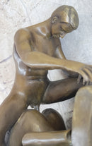 Piledriver Erotic Bronze Modern Art Statue Sculpture Signed Original Sexual 10.5" x 10"