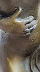 Erotic Real Bronze Sculpture Pen Holder Couple Having Sex Nude Figures