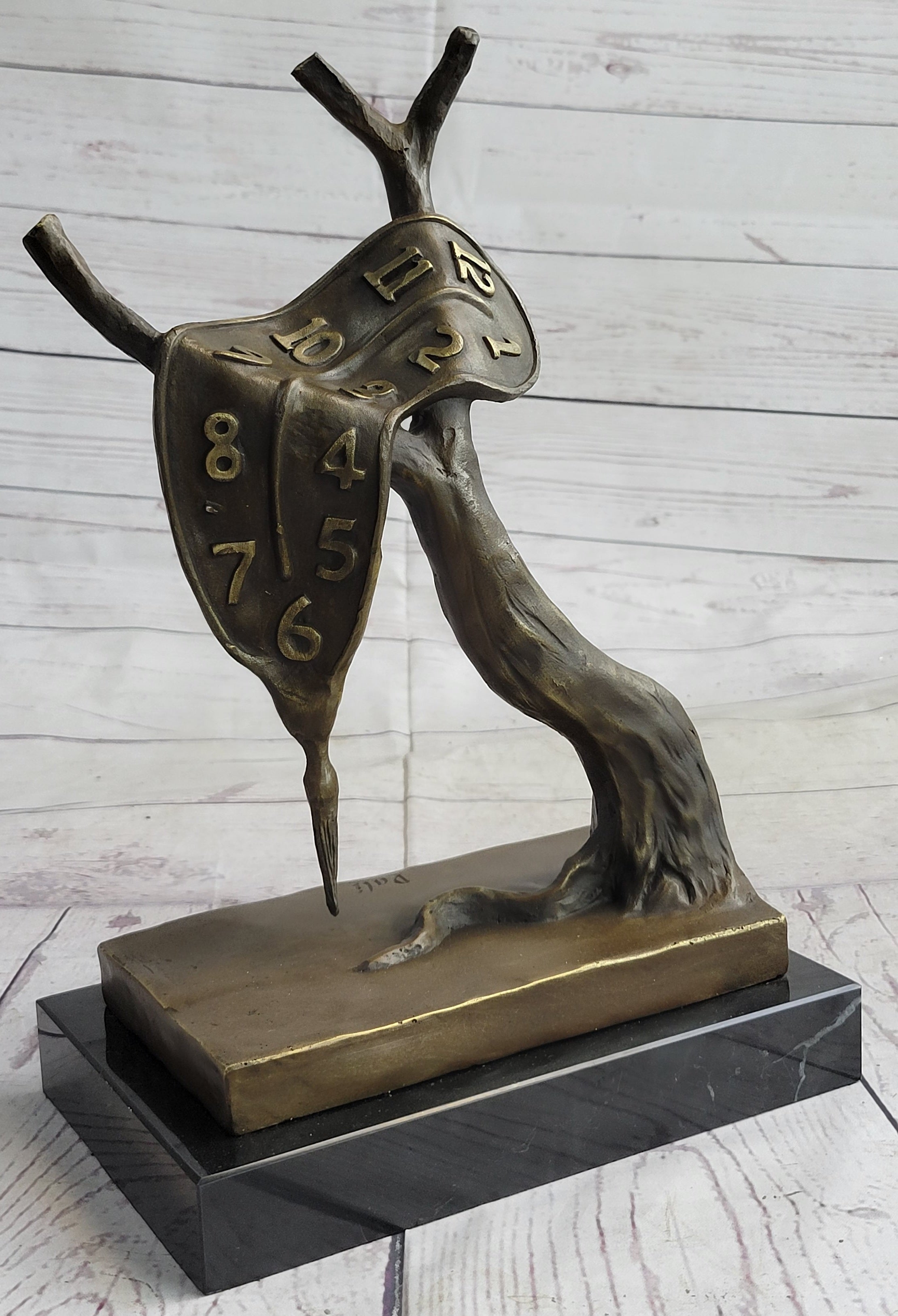 Persistence of Memory Melting Clock by Salvador Dali 12" x 8"
