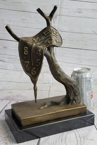 Persistence of Memory Melting Clock by Salvador Dali 12" x 8"