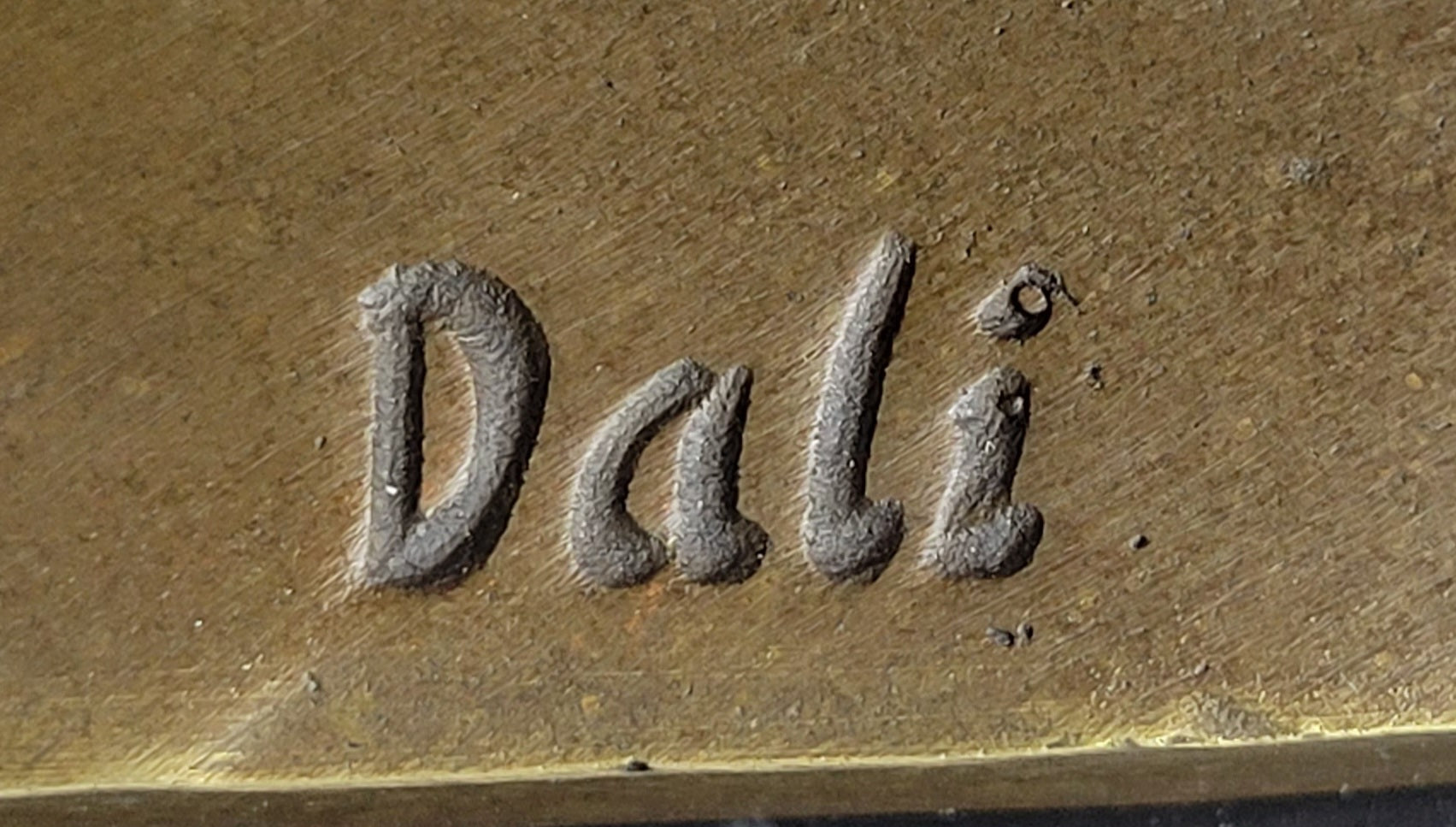 Persistence of Memory Melting Clock by Salvador Dali 12" x 8"