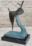Bronze Abstract Sculpture Salvador Dali Nobility of Time