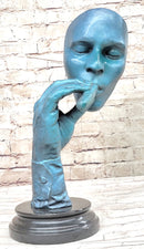 Salvador Dali Havana Man Smoking Cigar Bronze Sculpture