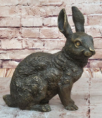 Hot Cast Bronze Bunny Rabbit by Milo 13" x 12"