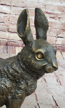 Hot Cast Bronze Bunny Rabbit by Milo 13" x 12"