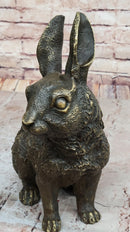 Hot Cast Bronze Bunny Rabbit by Milo 13" x 12"