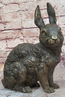 Hot Cast Bronze Bunny Rabbit by Milo 13" x 12"