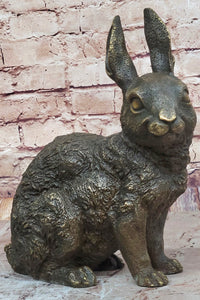Hot Cast Bronze Bunny Rabbit by Milo 13" x 12"