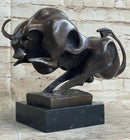Milo Modern Art Bull Bronze Figure Abstract Mid Century