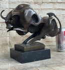 Milo Modern Art Bull Bronze Figure Abstract Mid Century