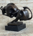 Milo Modern Art Bull Bronze Figure Abstract Mid Century