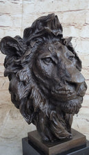 Male Lion 100% Bronze Sculpture by Milo Art Deco