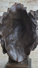 Male Lion 100% Bronze Sculpture by Milo Art Deco