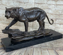 Antoine Louis Barye Antique Reproduction Tiger Bronze Sculpture