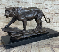 Antoine Louis Barye Antique Reproduction Tiger Bronze Sculpture